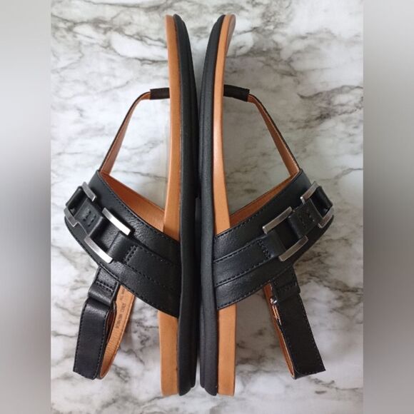 NIB B.O.C. Born Concept Keegan Black Thong Sandals Size 9M - Picture 6 of 13